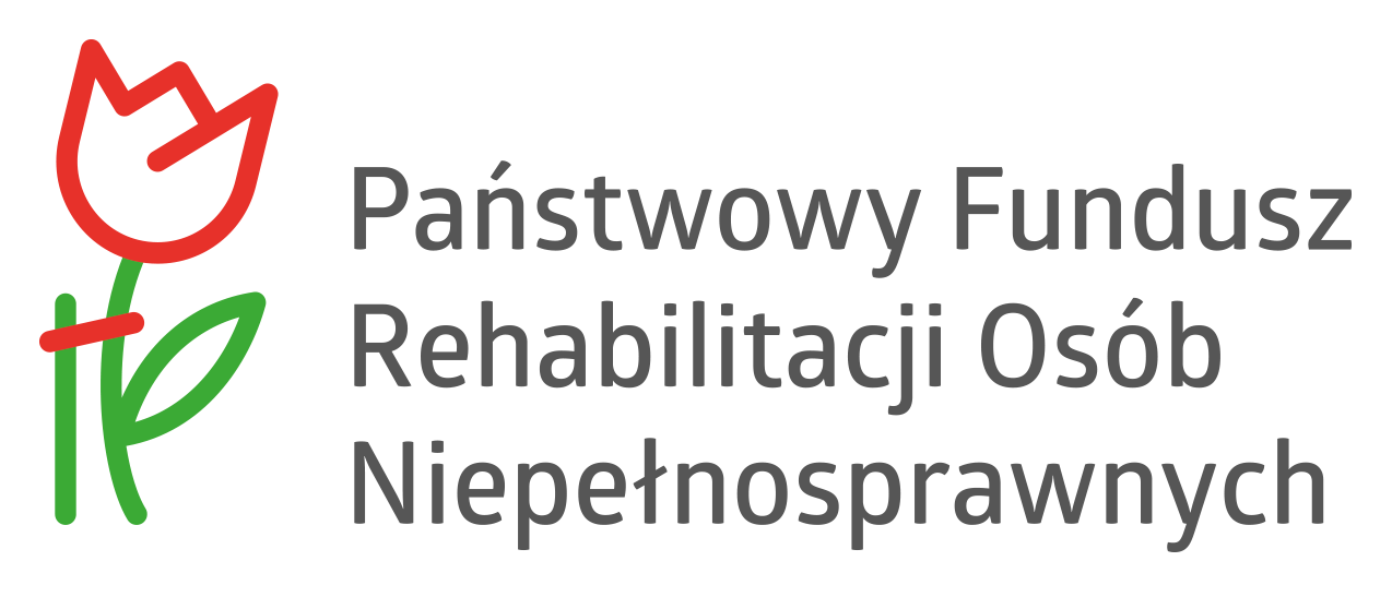 Logo firmy Państwowy Fundusz Rehabilitacji Osób Niepełnosprawnych