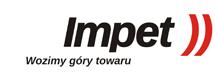 Logo firmy IMPET - transport i spedycja oraz magazynowanie towarów