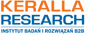 Logo firmy Keralla Research Instytut Badań i Rozwiązań B2B